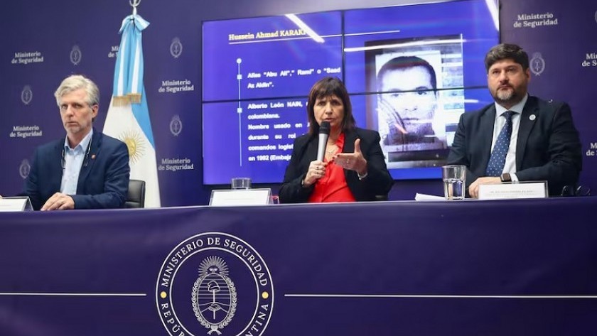 Patricia Bullrich dijo que identificaron al jefe operativo de Hezbollah en América Latina