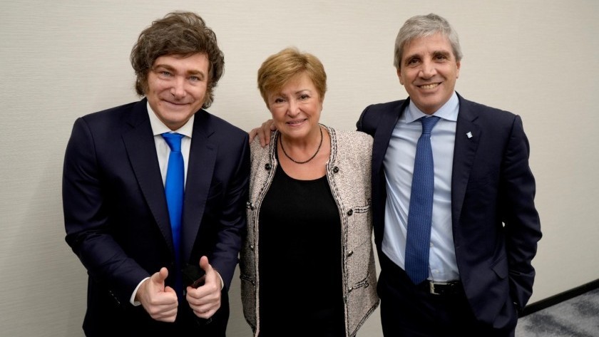 Georgieva, tras el encuentro con Milei en Nueva York: 